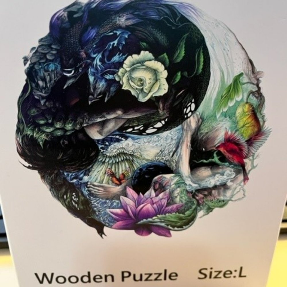 Yin and Yang Angel and Demon Jigsaw Puzzle - Adult (280 Pieces)